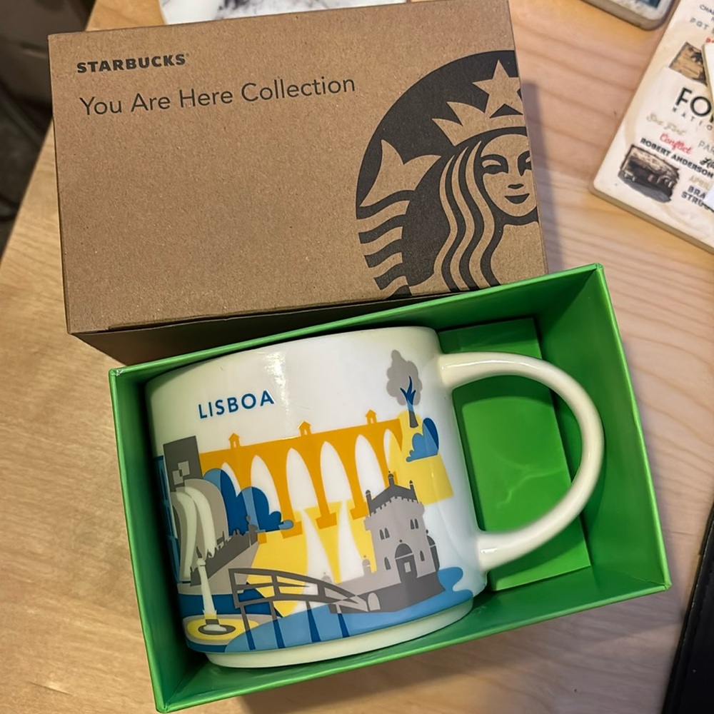 Starbucks Lisbon You Are Here Mug